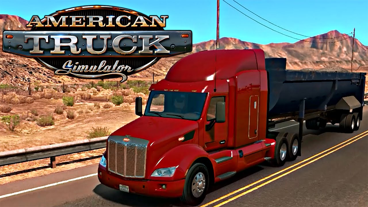 American Truck Simulator - Testando o game
