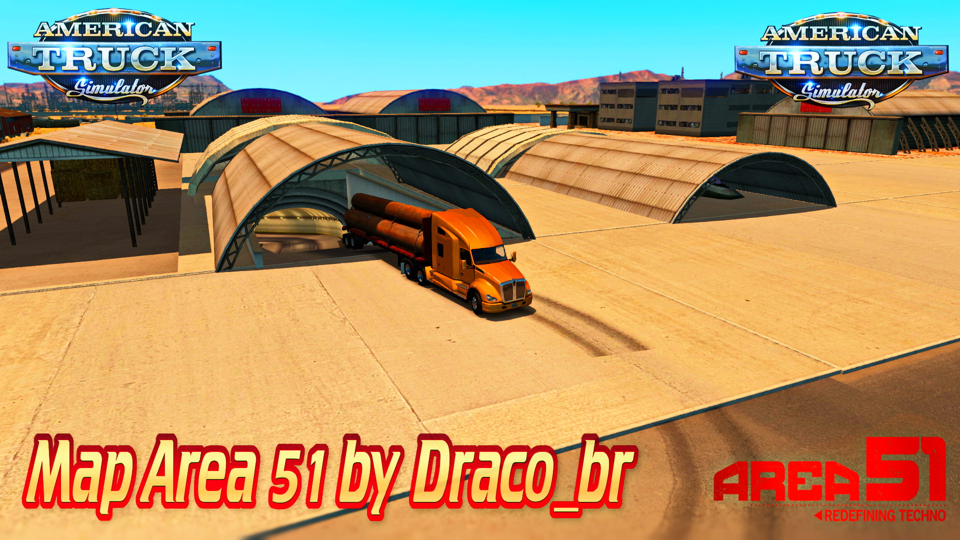 Map Area 51 by Draco_br (American Truck Simulator)