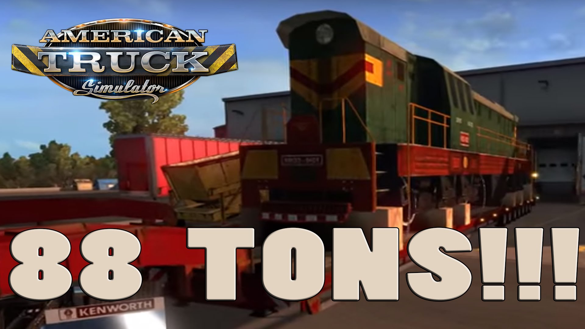 American Truck Simulator - Oversized Load Mod