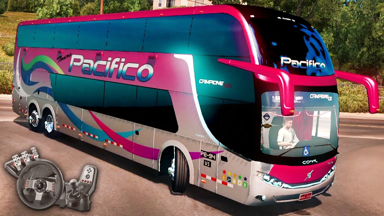 American Truck Simulator - Ônibus peruano
