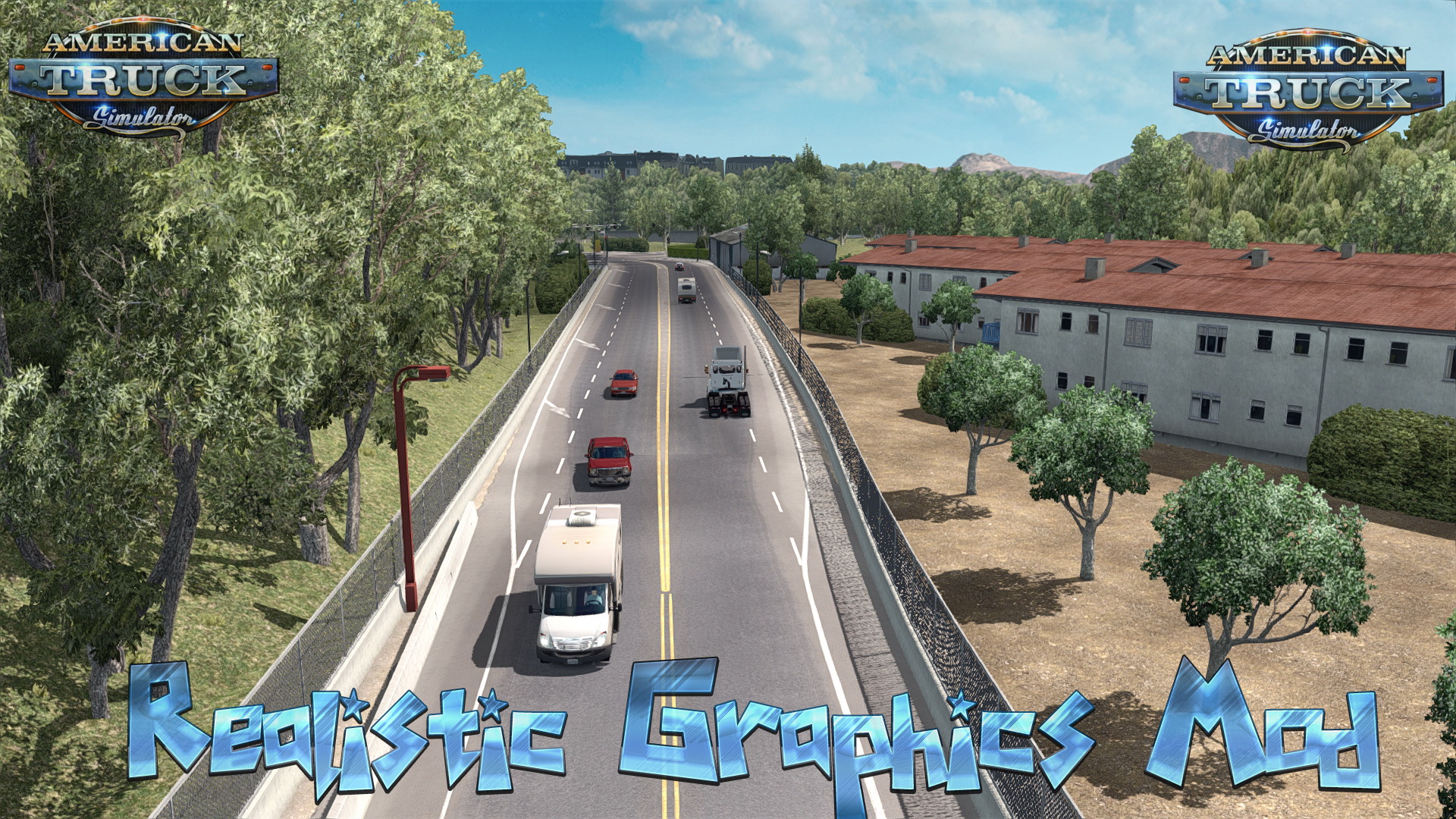 Realistic Graphics Mod for ATS (American Truck Simulator)