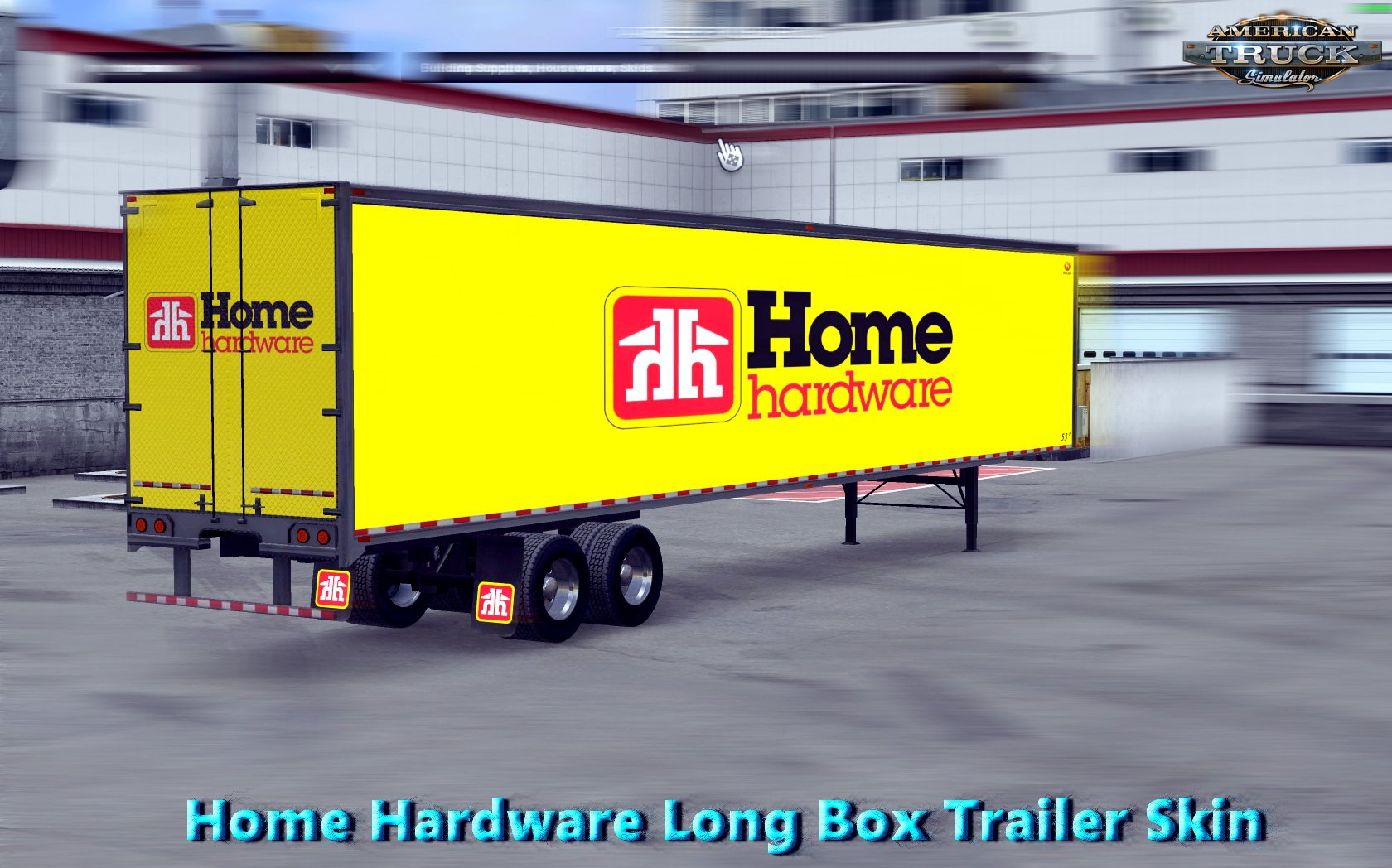 Home Hardware Long Box Trailer Skin v1.0 (v1.6.x)