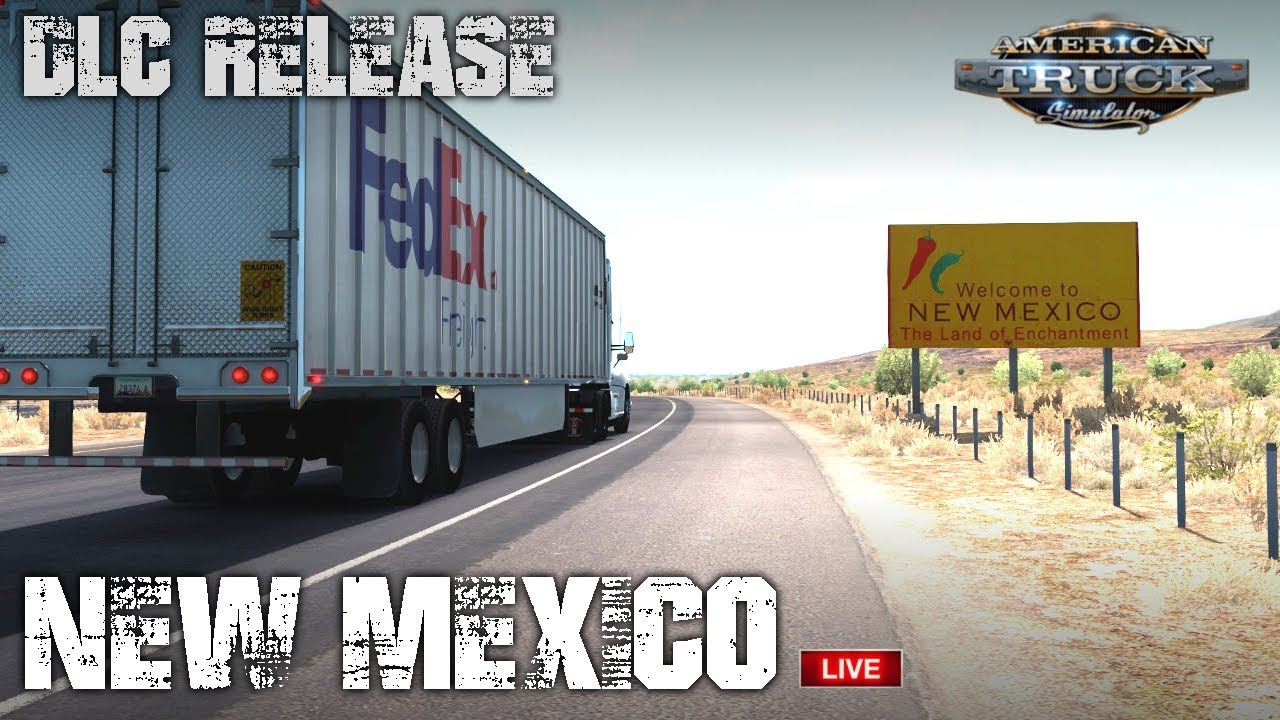 American Truck Simulator - New Mexico DLC (1.29.x)