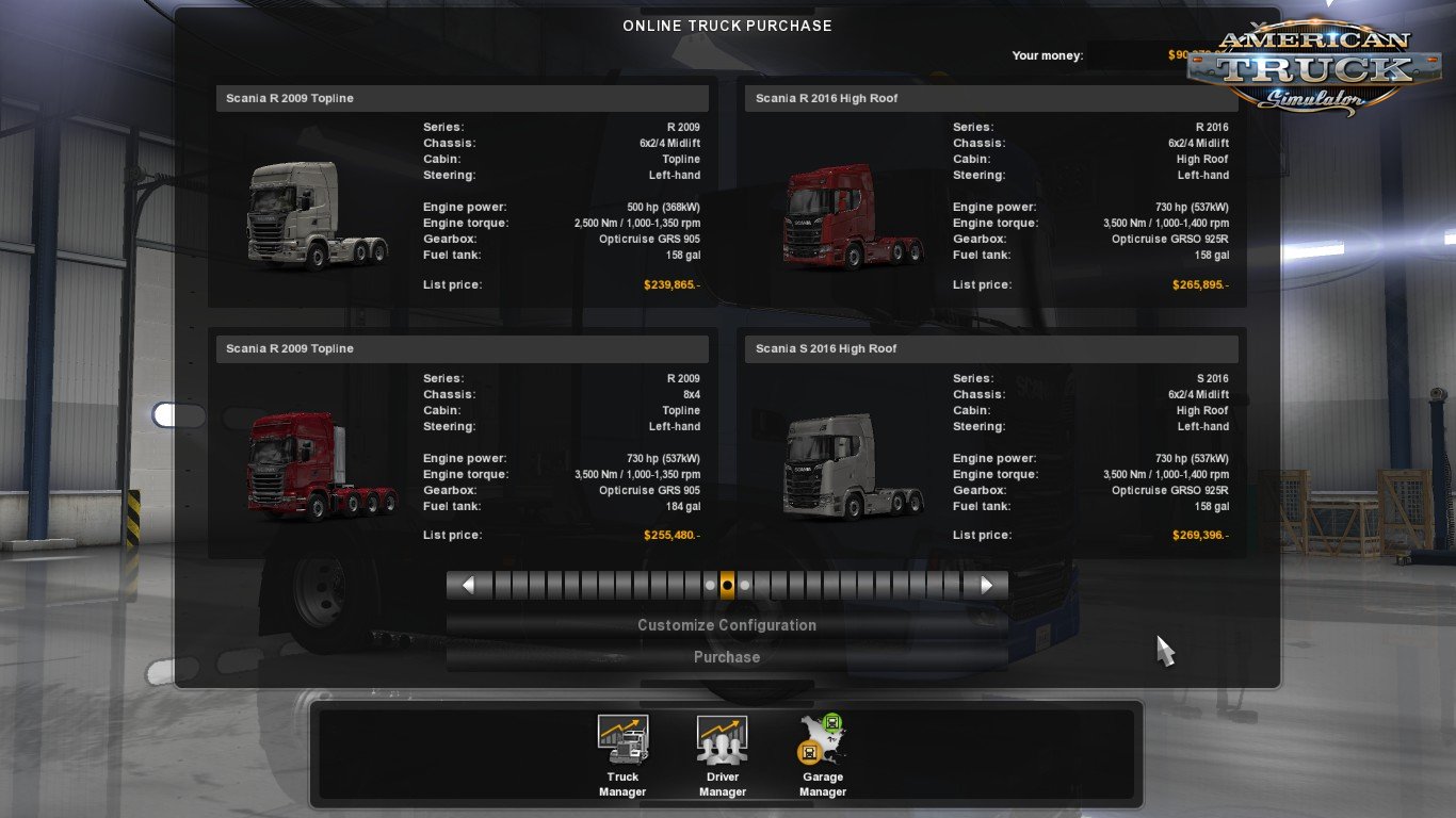 Scania Trucks Mod for ATS v2.0 by Frkn64 (1.33.x)