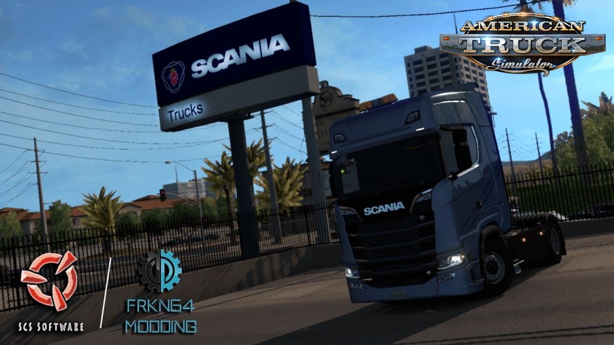Scania Trucks for Ats v1.3 [1.29.x]