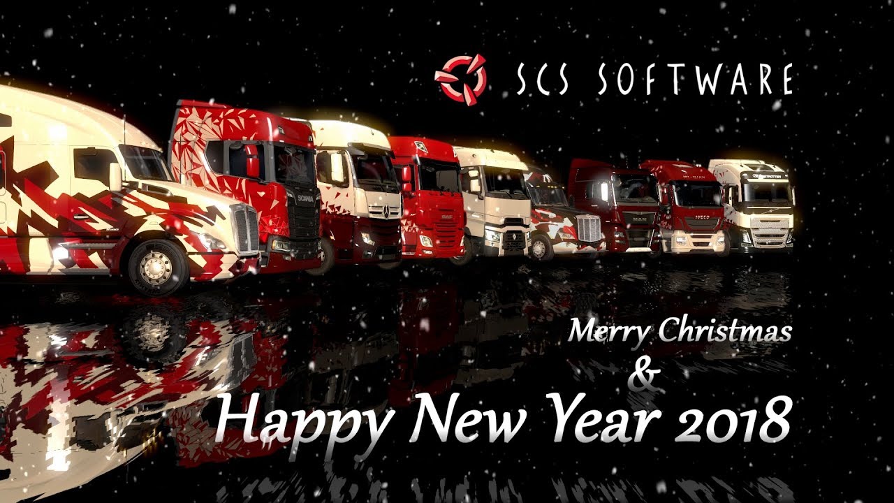 All the Best in 2018 from SCS Software!