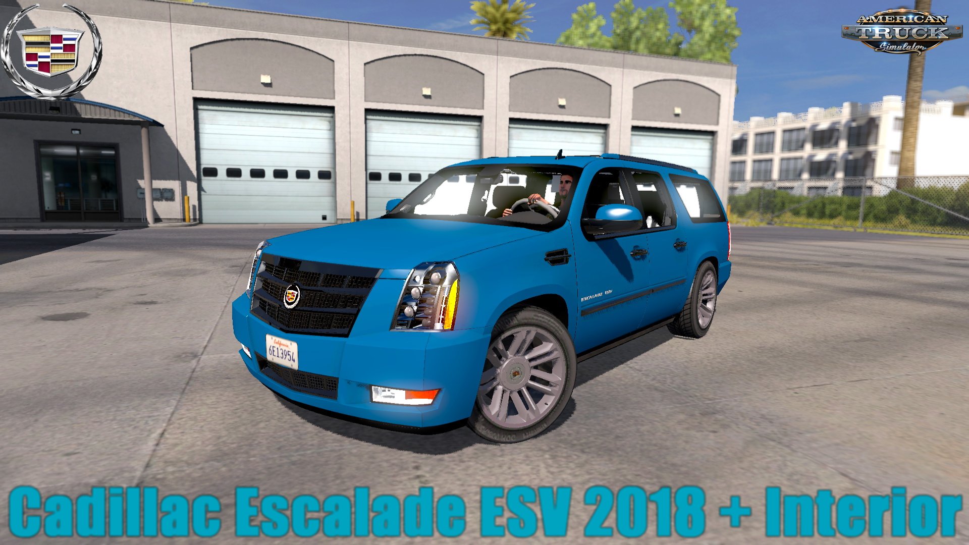 Cadillac Escalade ESV 2018 + Interior v1.0 (1.30.x)