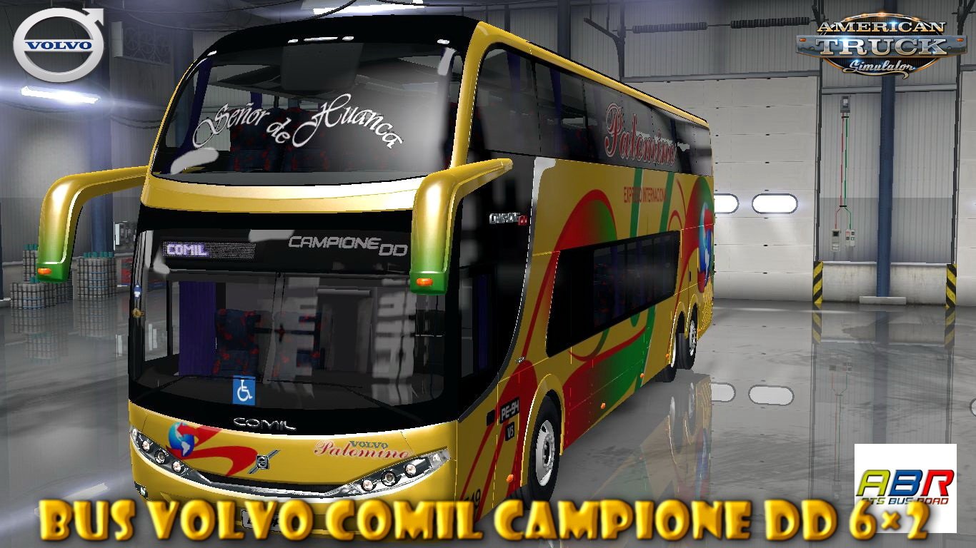 Bus Volvo Comil Campione DD 6×2 v1.0 (1.30.x)