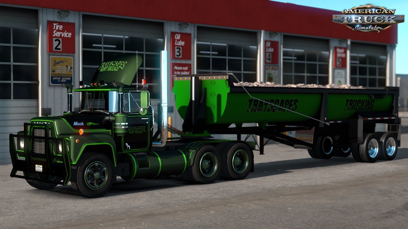 Trayscapes Mack R Series Skins Ats and Ets2 games