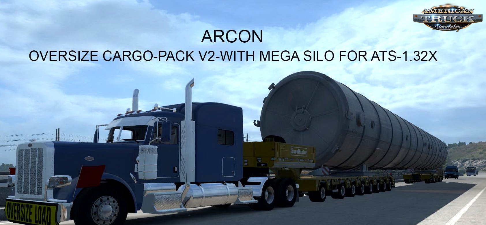 Arcon Oversize Cargo Pack With Mega Silo v2.0 (1.32.x) (ATS)