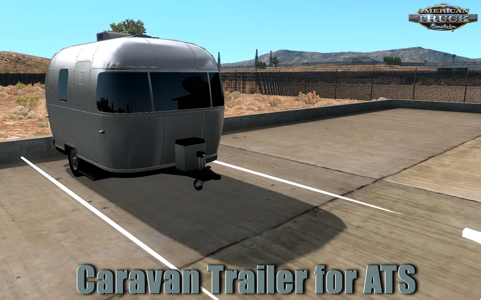Caravan Trailer v1.0 for ATS (1.33.x)