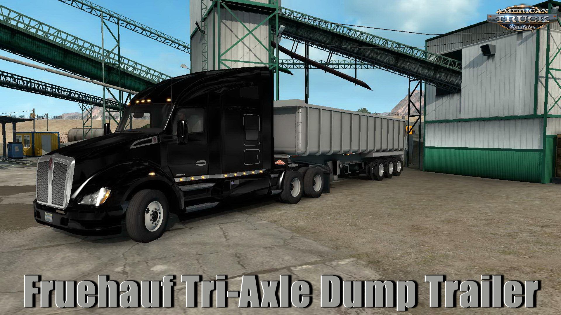 Fruehauf Tri-Axle Dump Trailer v1.0 (1.33.x)