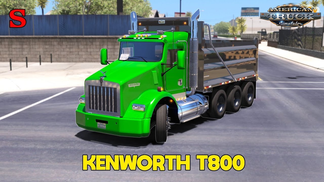 Kenworth T800 2016 + Interior v1.1 (1.34.x) for ATS