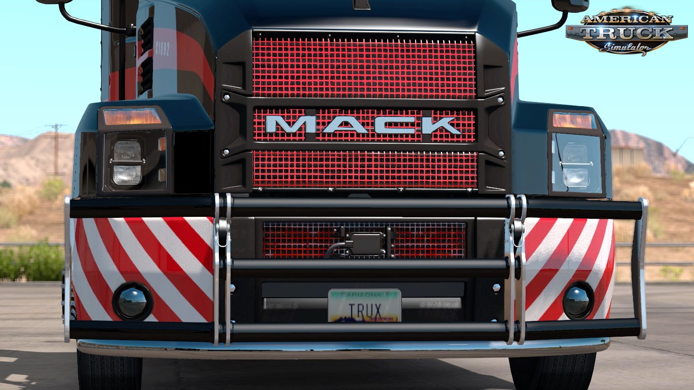 Zac Brown Mack Anthem Truck & Trailer Skins + Parts Tuning v1.0 (1.34.x)