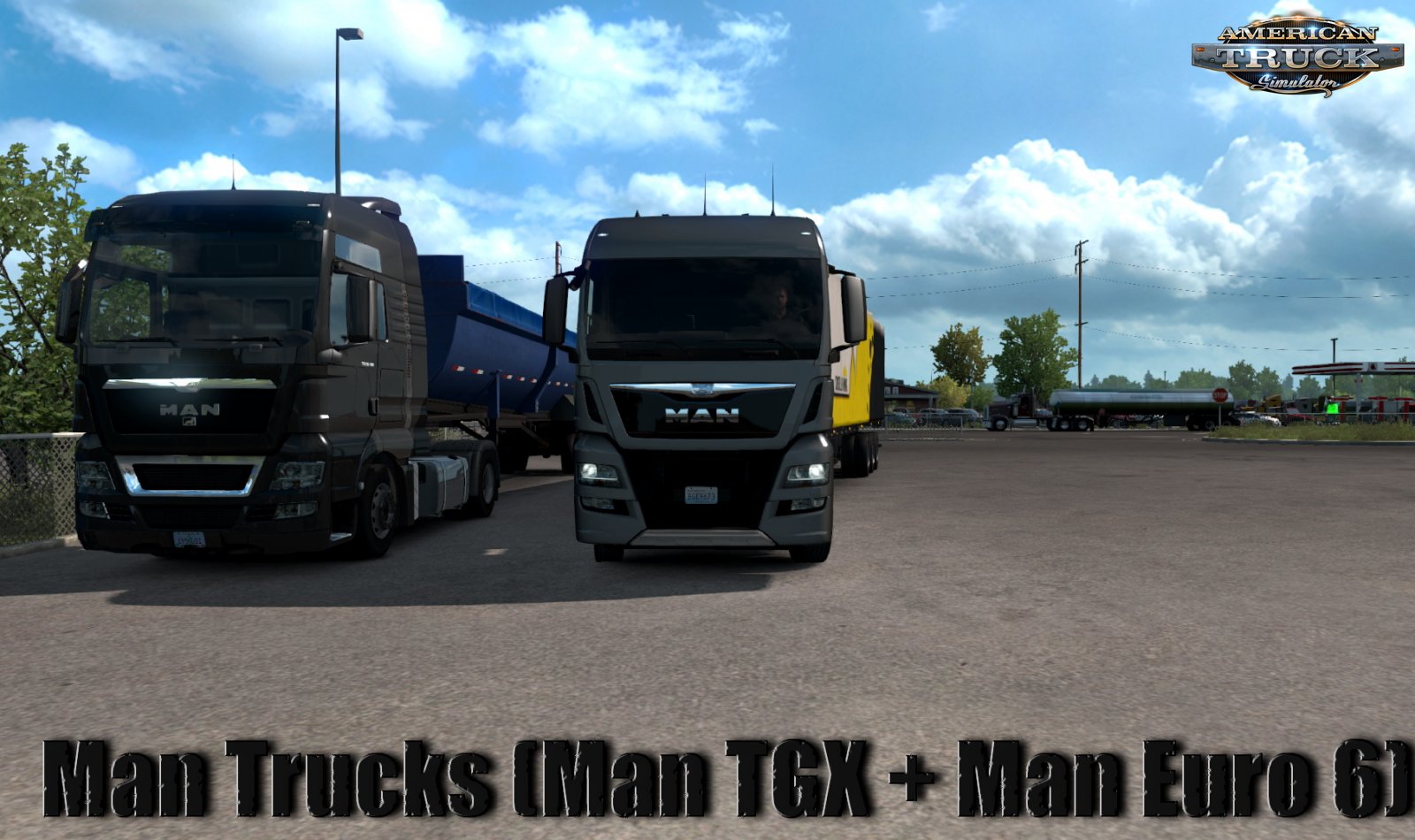 Man Trucks (Man TGX + Man Euro 6) v1.0 (1.35.x) for ATS