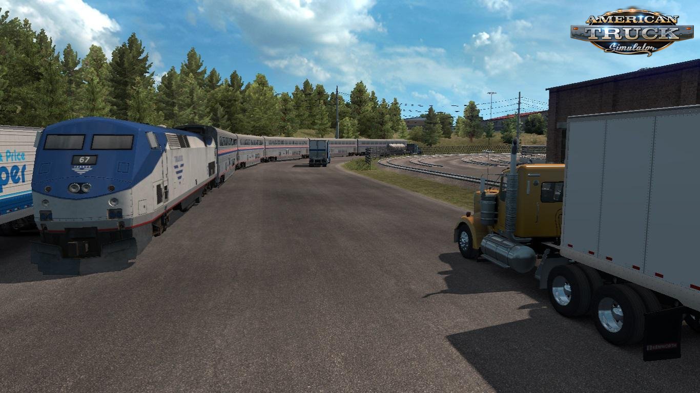 Trains Everywhere (Road Nightmare) Addon v1.0 (1.35.x) for ATS