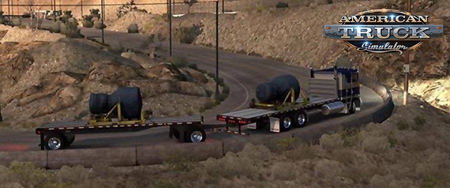 K100E Truck and Trailer Add-on Mod for Ats