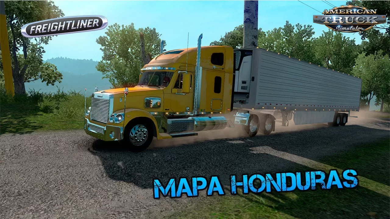 West of Honduras Map v0.2 (1.36.x) for ATS