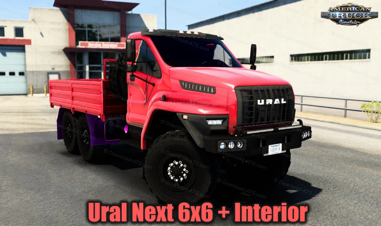 Ural Next 6x6 + Interior v1.5 (1.40.x) for ATS
