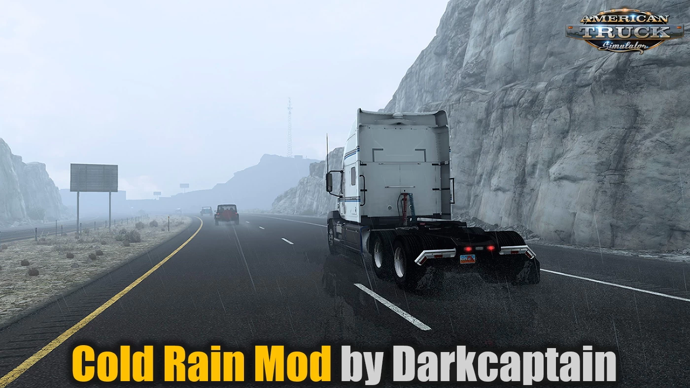 Cold Rain Mod v0.4 by Darkcaptain (1.49.x) for ATS