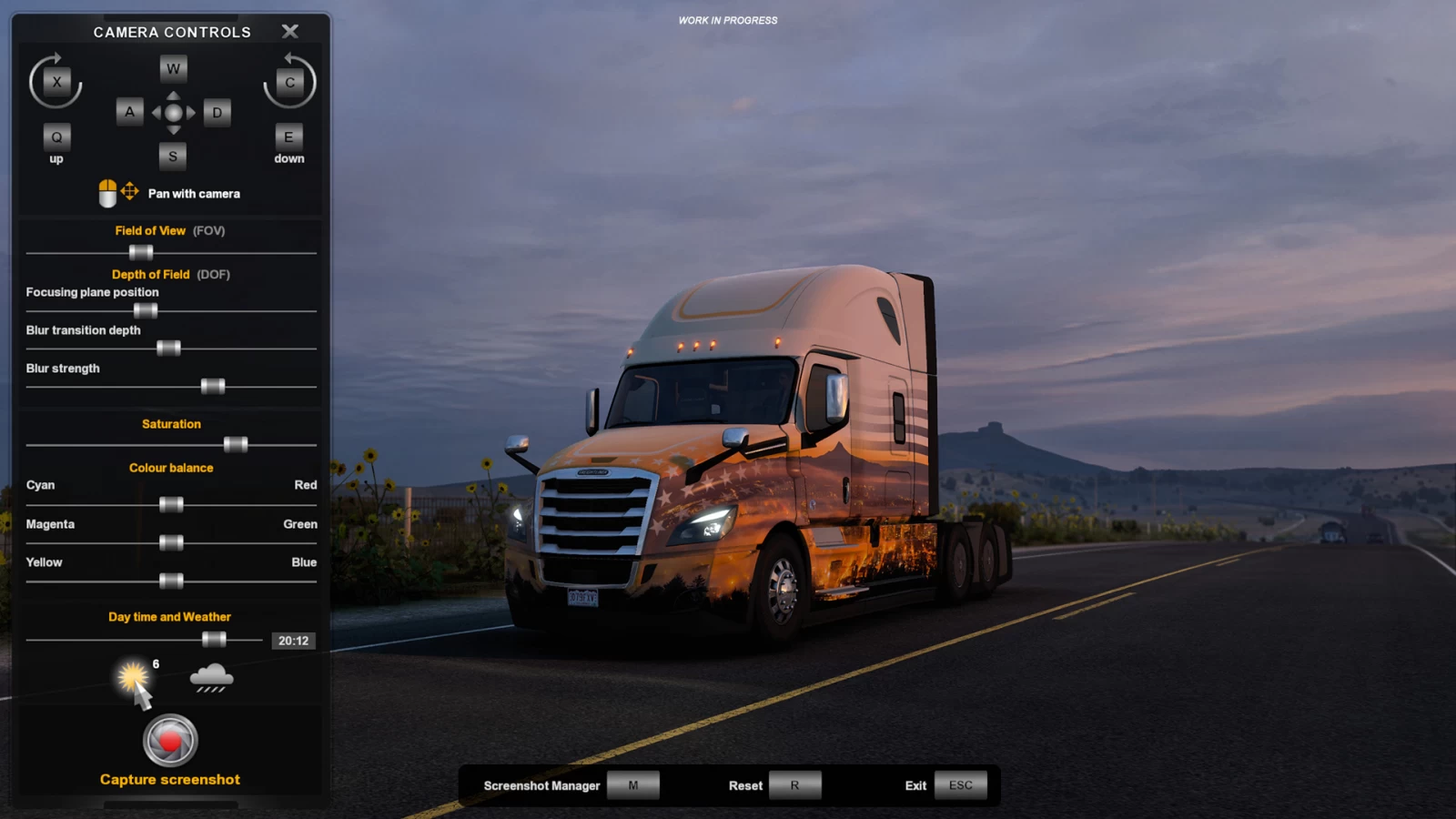 Update 1.41: Revisited Photo Mode for ATS