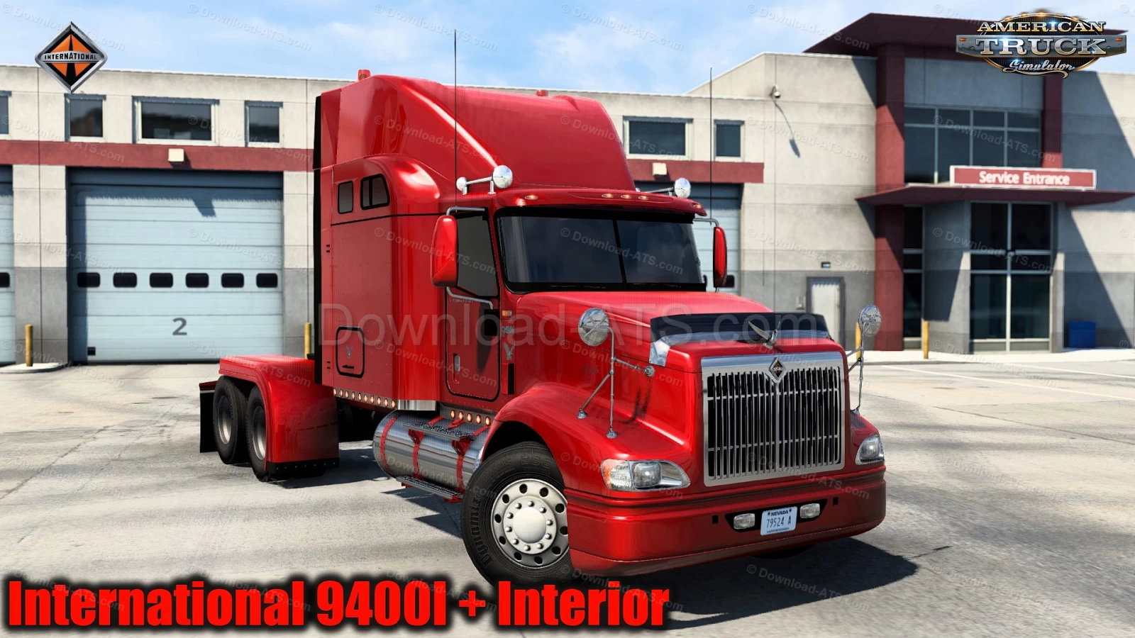 International 9400I Truck + Interior v1.5 (1.49.x) for ATS
