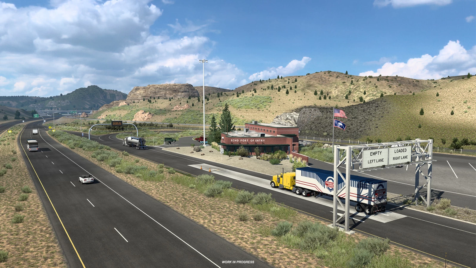 Wyoming DLC - Weigh Stations in ATS