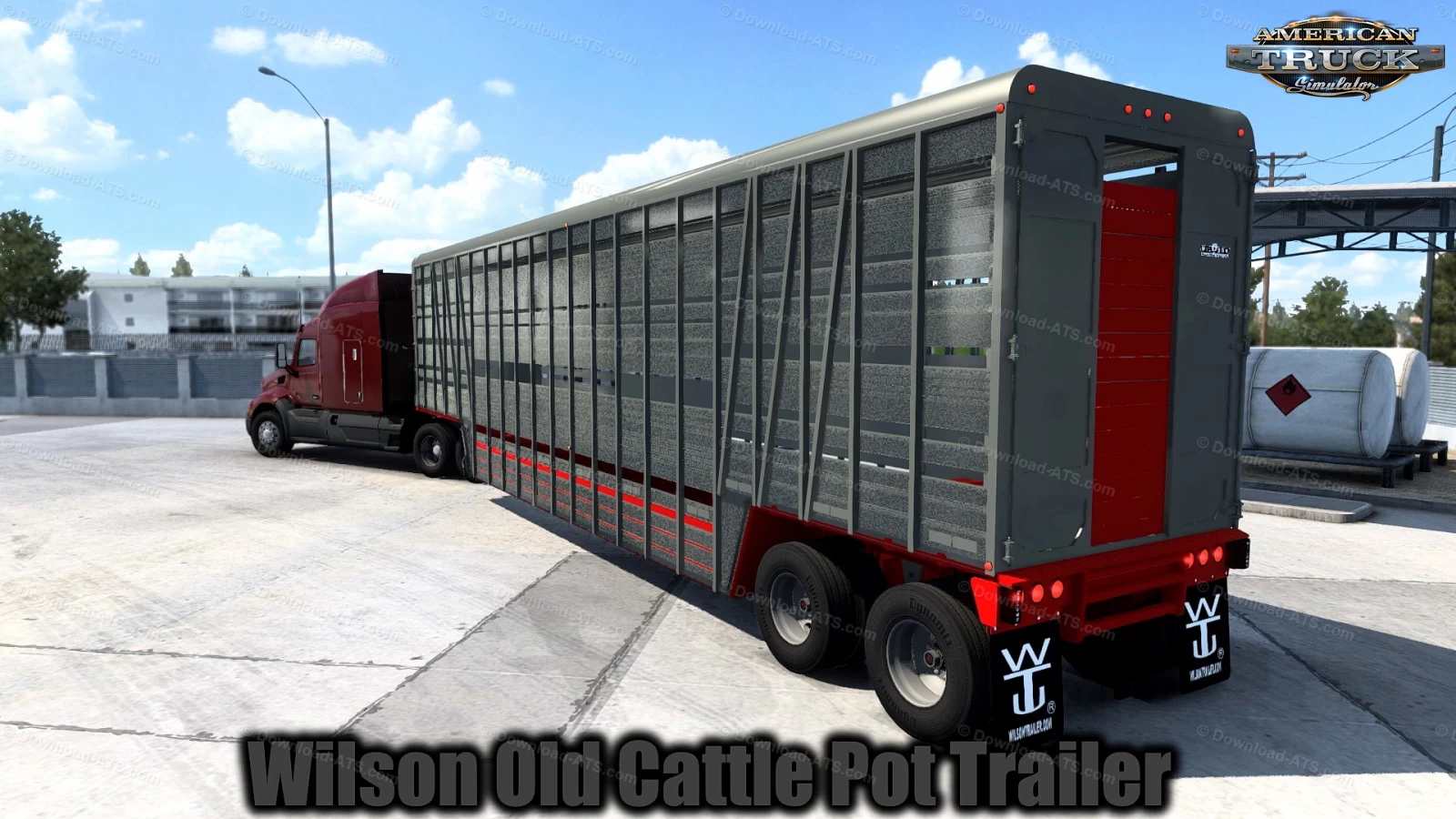Wilson Old Cattle Pot Trailer v1.2 (1.41.x) for ATS