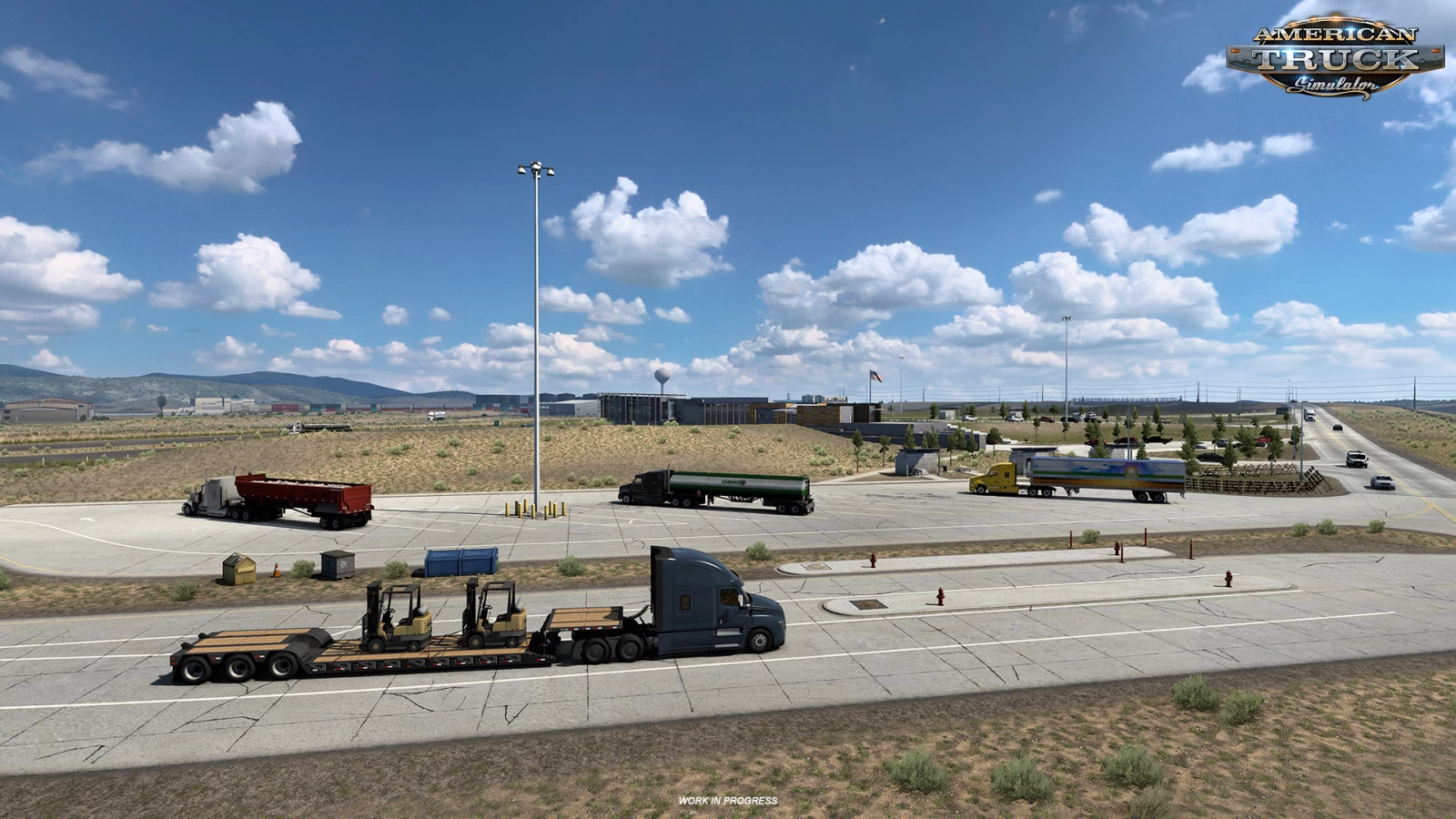 Wyoming DLC - Welcome Areas and Rest Stations in ATS