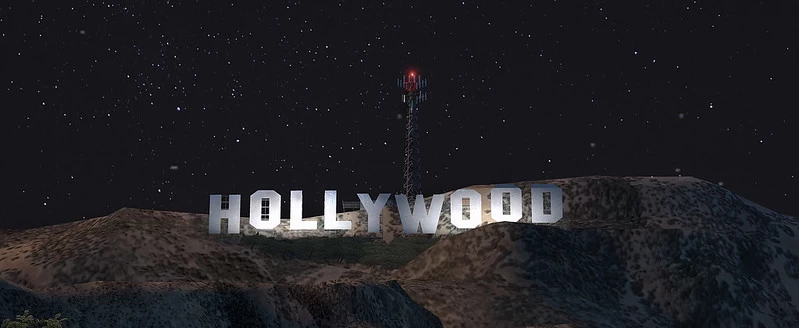 Hollywood Sign in Los Angeles v1.0 (1.43.x) for ATS