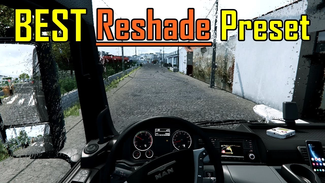 Best Reshade Preset By Driving Dose - American Truck Simulator