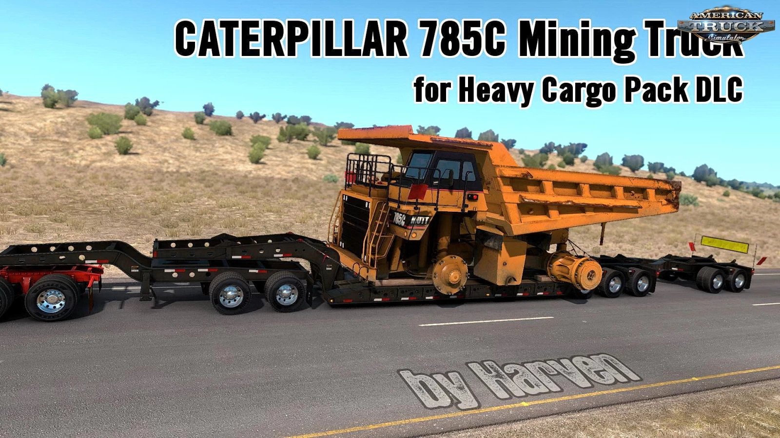 Caterpillar 785C Mining Truck for Heavy Cargo Pack DLC v1.9 (1.49.x)