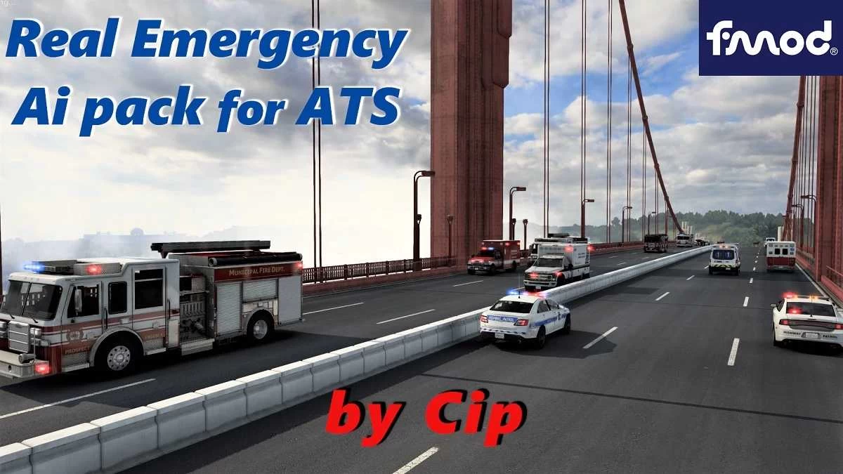 Real AI Emergency Pack v1.49 by Cip (1.49x) for ATS