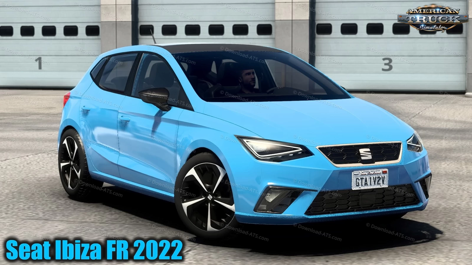 Seat Ibiza FR 2022 + Interior v2.0 (1.49.x) for ATS