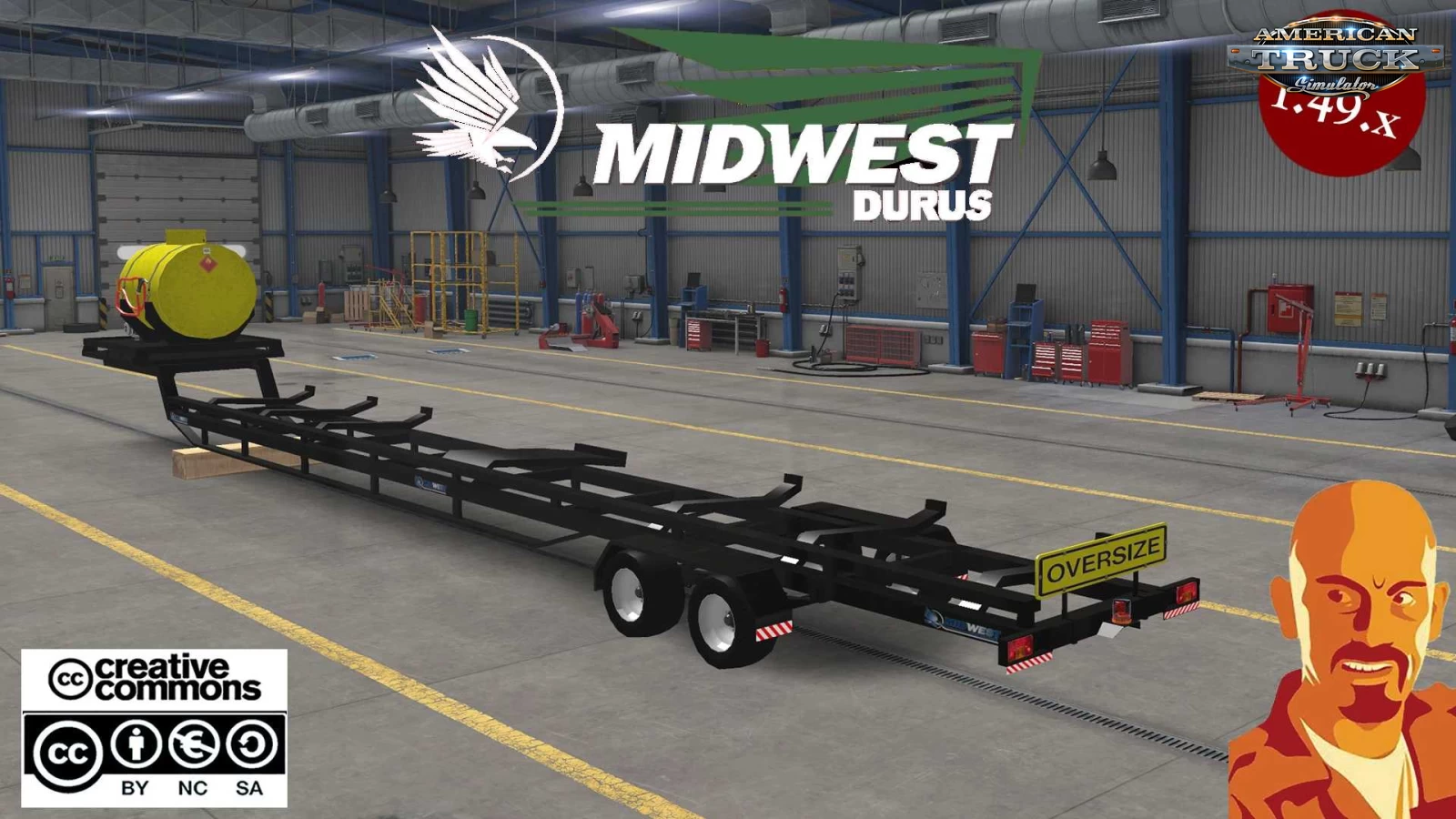 Midwest Durus Trailers v1.2 by CyrusTheVirus (1.49.x) for ATS