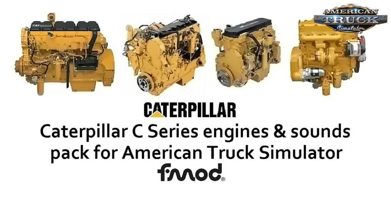 Caterpillar C Series Engines Pack v1.4 (1.49.x) for ATS