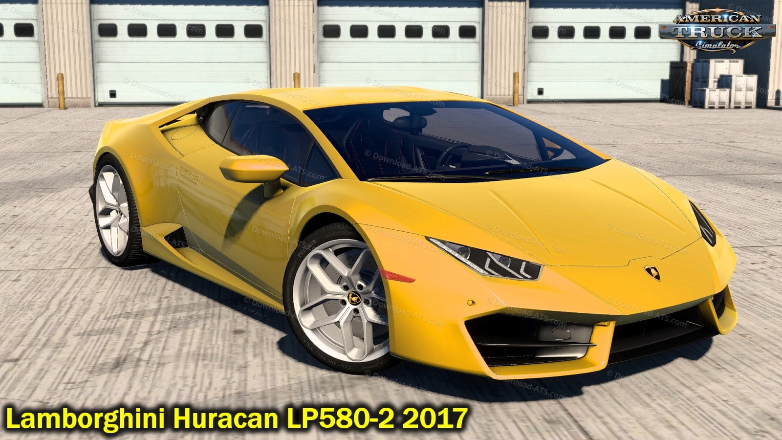 Lamborghini Huracan LP580-2 2017 v1.8 (1.49.x) for ATS