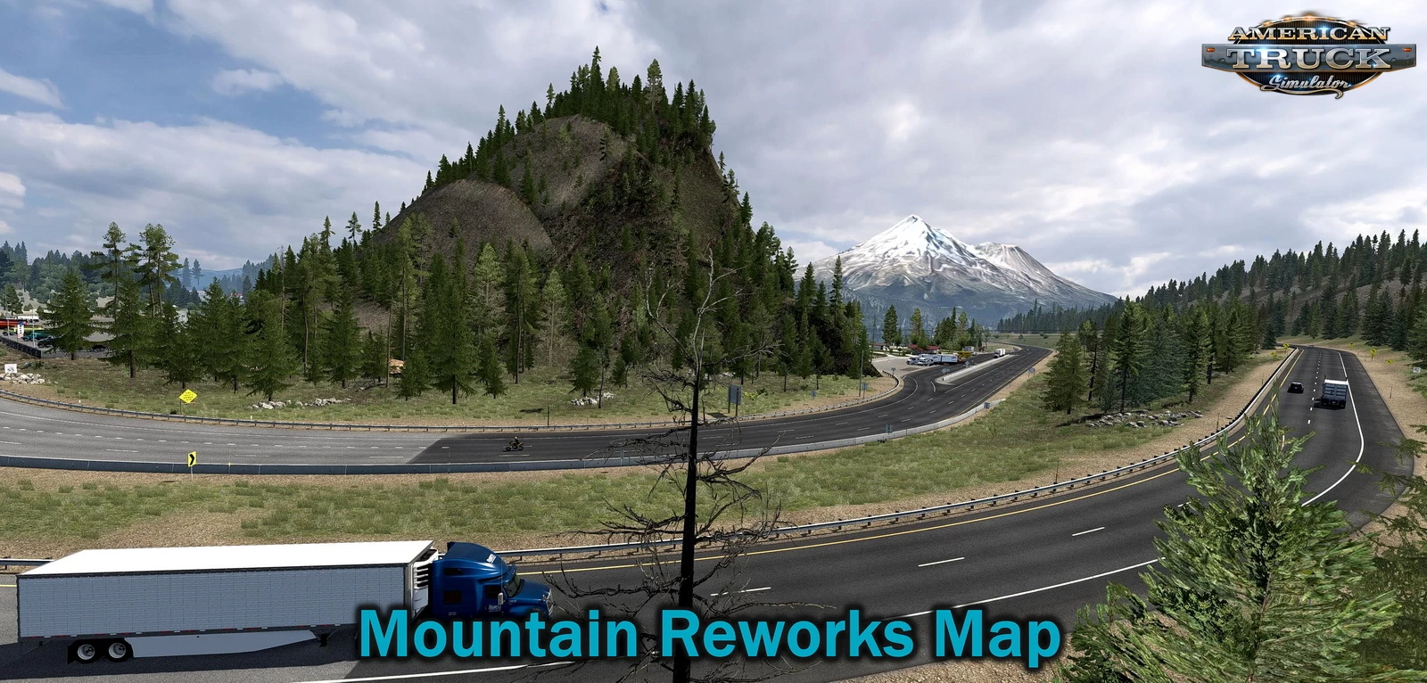 Mountain Reworks Map v1.0 (1.49.x) for ATS