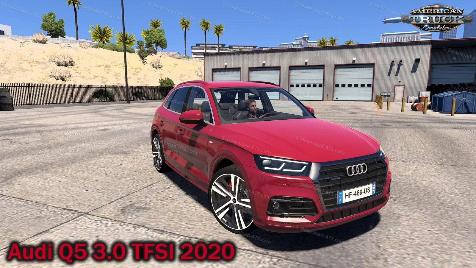 Audi Q5 3.0 TFSI 2020 + Interior v2.2 (1.49.x) for ATS