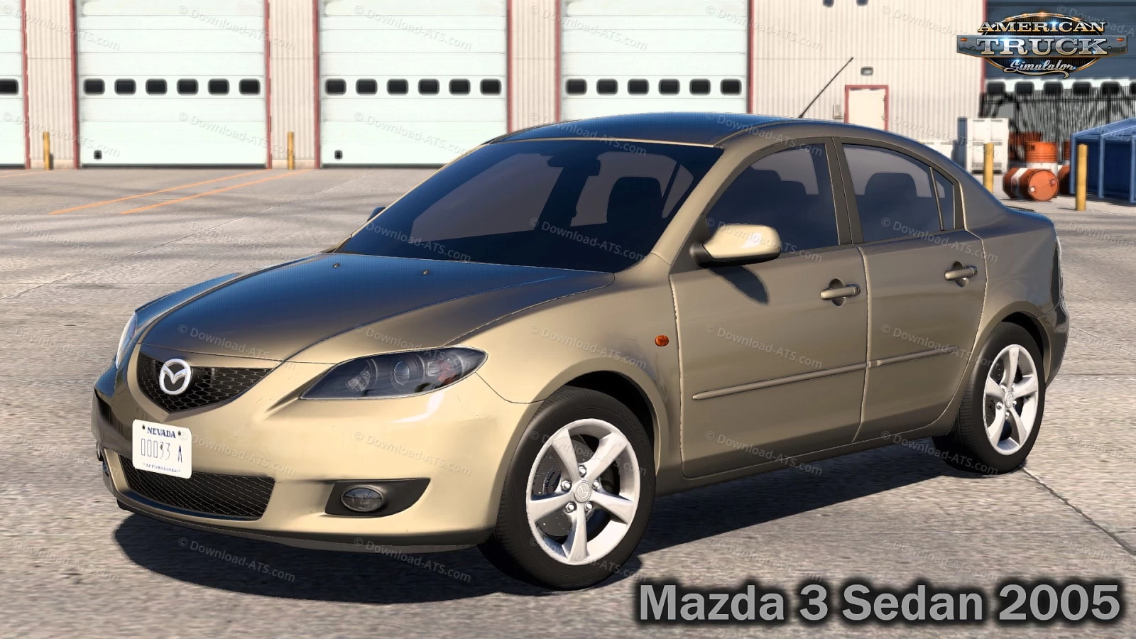 Mazda 3 Sedan 2005 v1.2 (1.49.x) for ATS