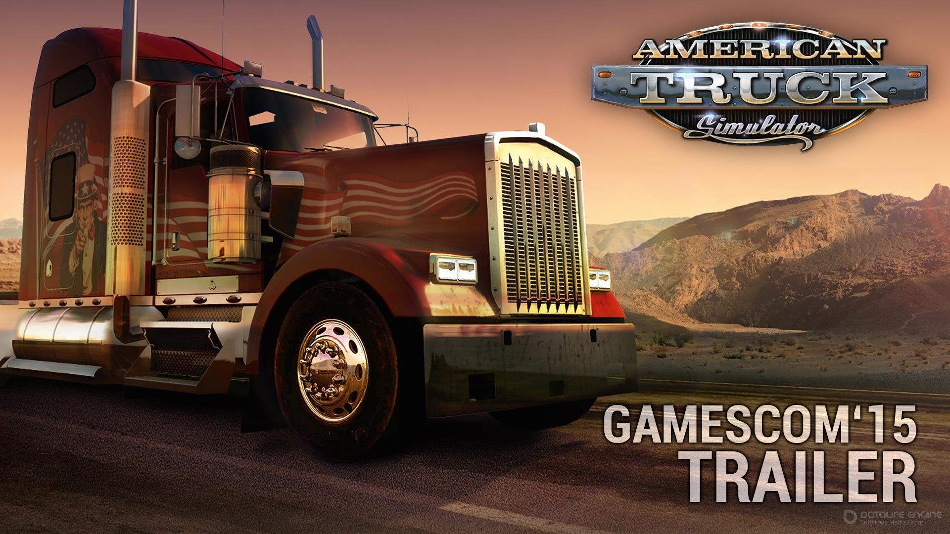 American Truck Simulator - gamescom 2015 Trailer