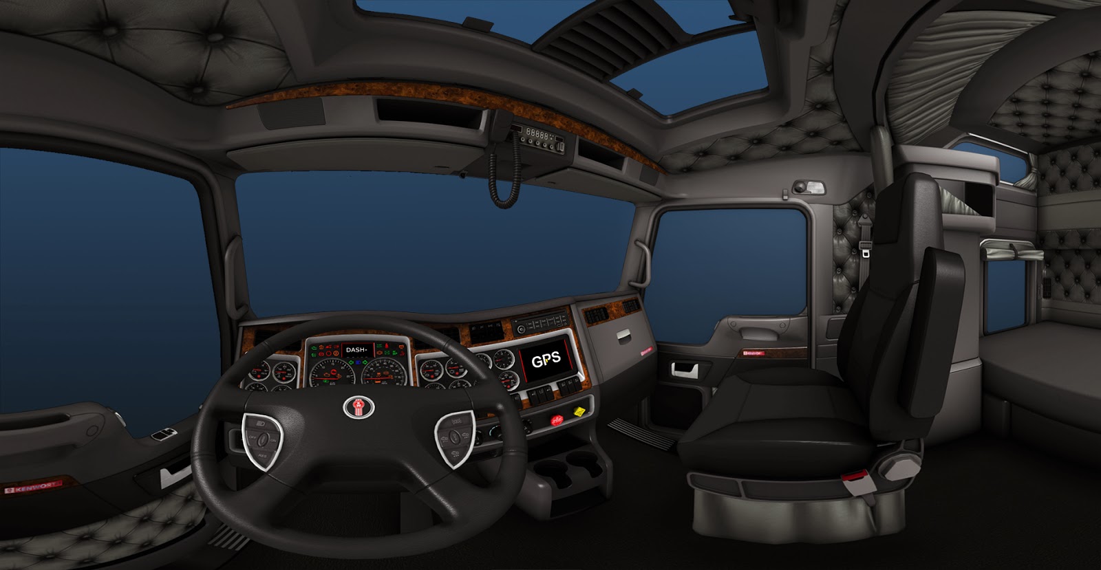 American Truck Simulator - New interior work progress