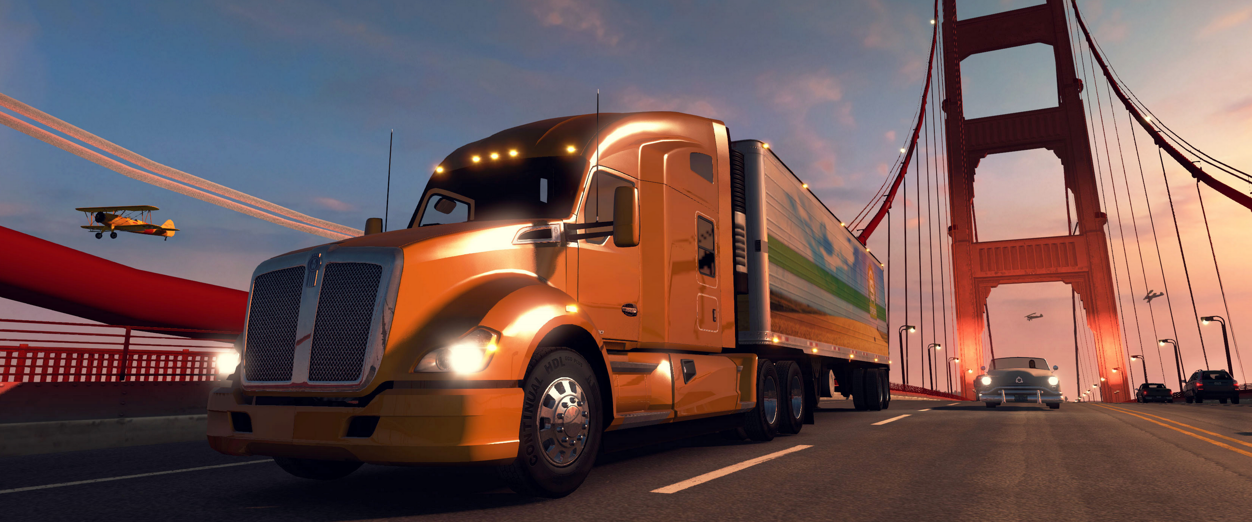 American Truck Simulator - Teaser Trailer + Screenshots