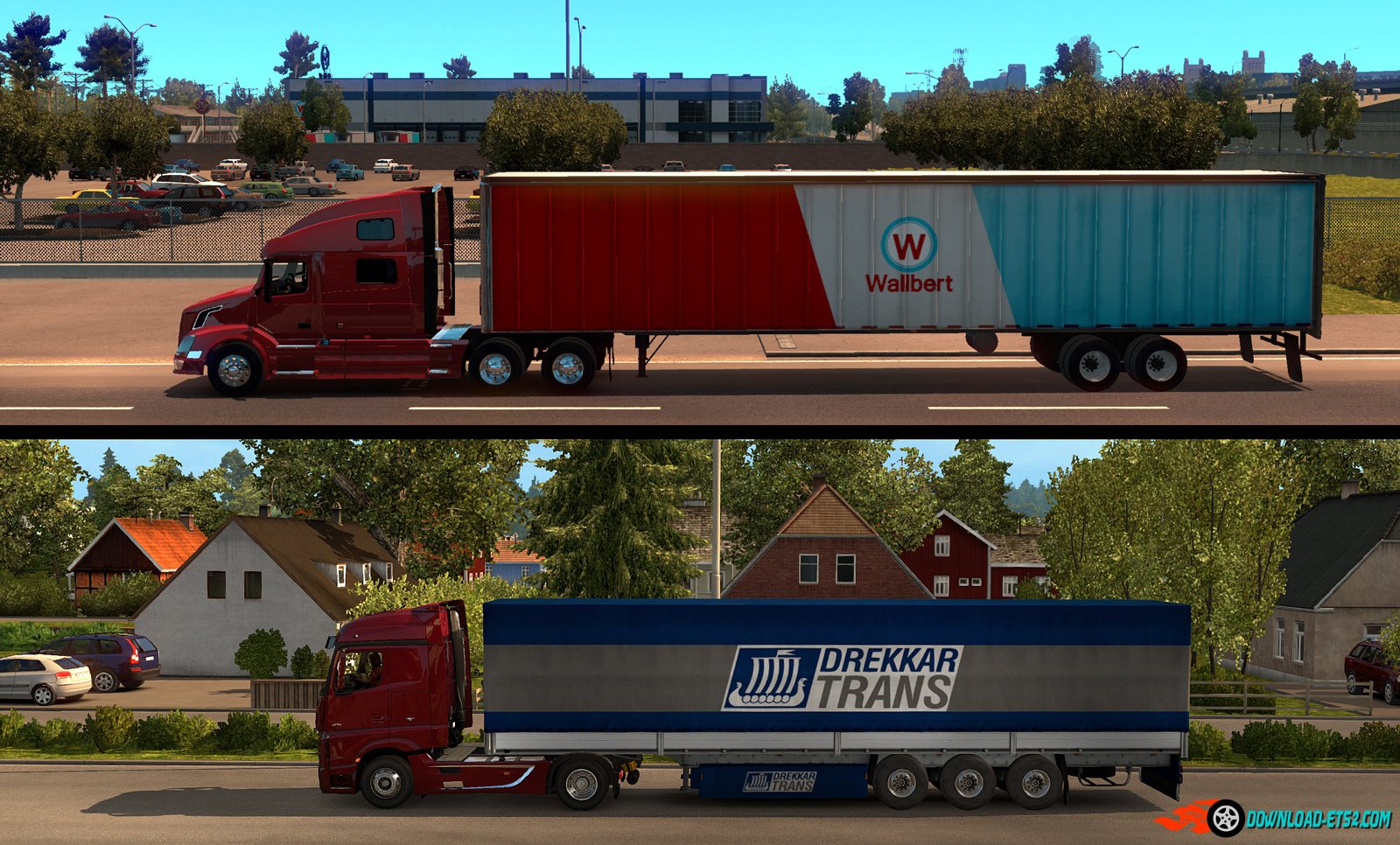 Tractor-trailer Challenges in American Truck Simulator