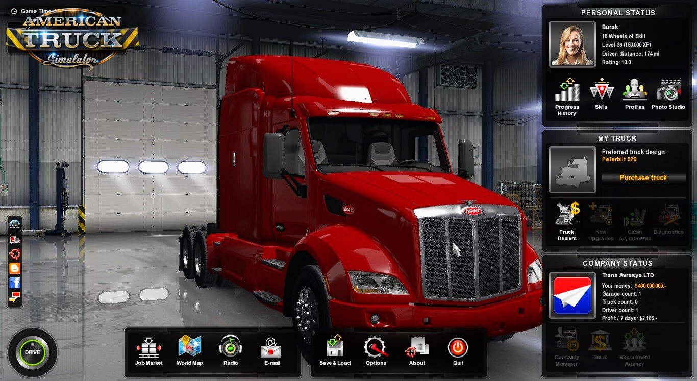 Save Game ATS