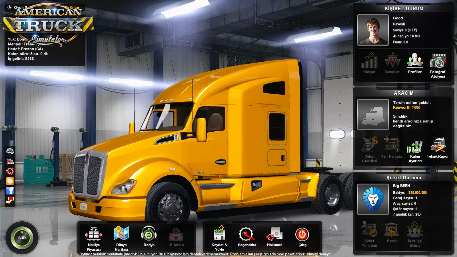 Start Money Mod (20.000.000 $) v1.0