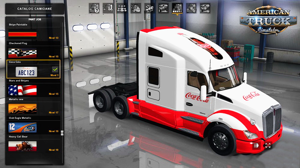 Kenworth T680 Coca Cola Skin v1.0 by BarbootX