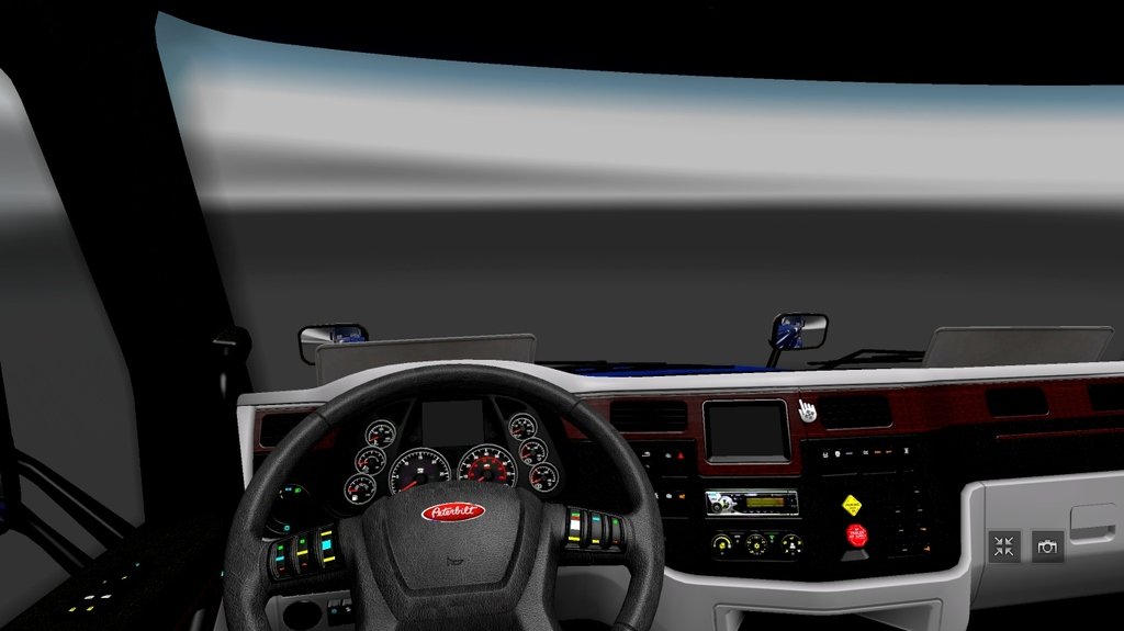 Improved backlight buttons in the cabin