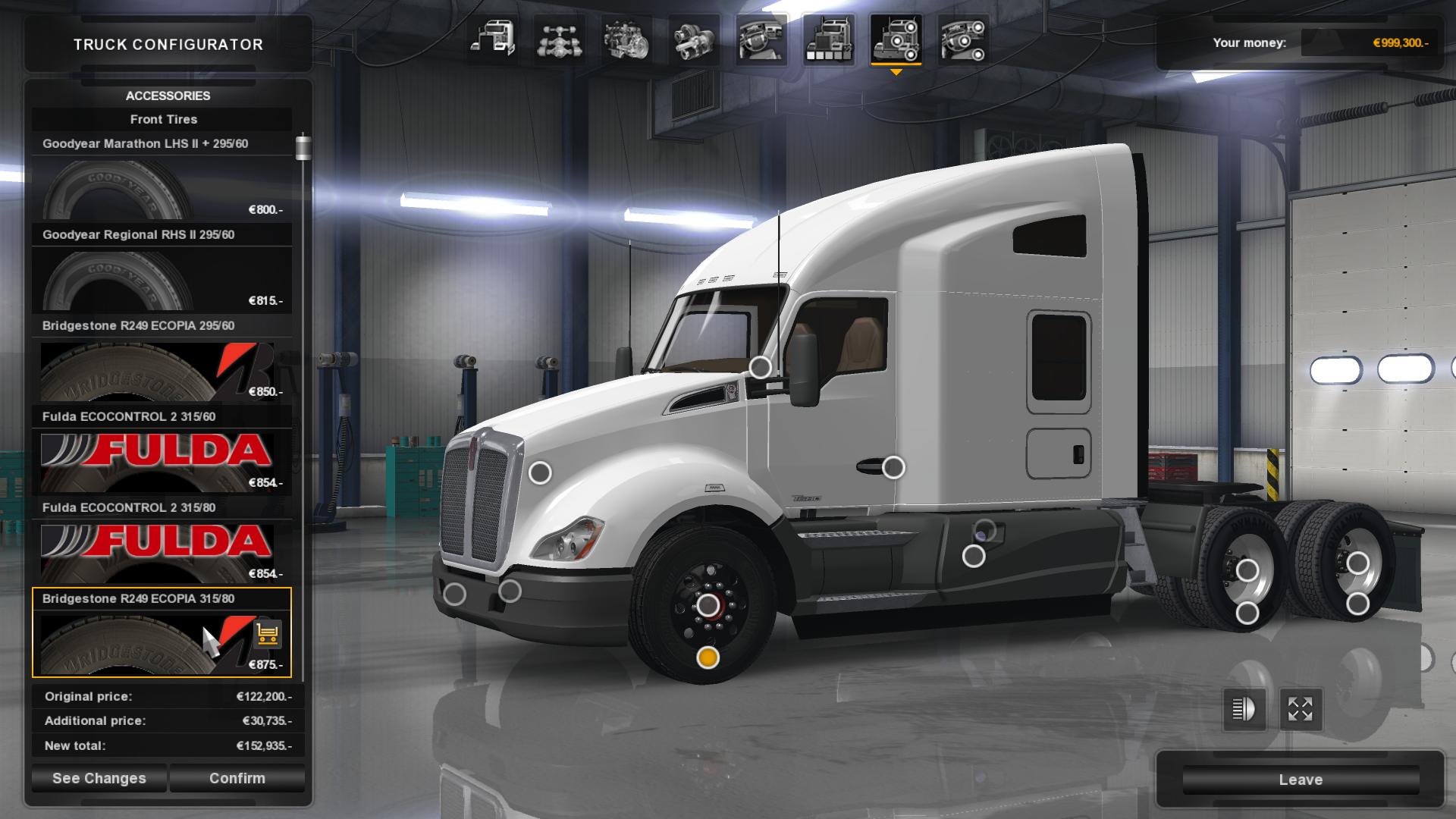 Real Tires Mod v3.1 (1.39.x) for ATS