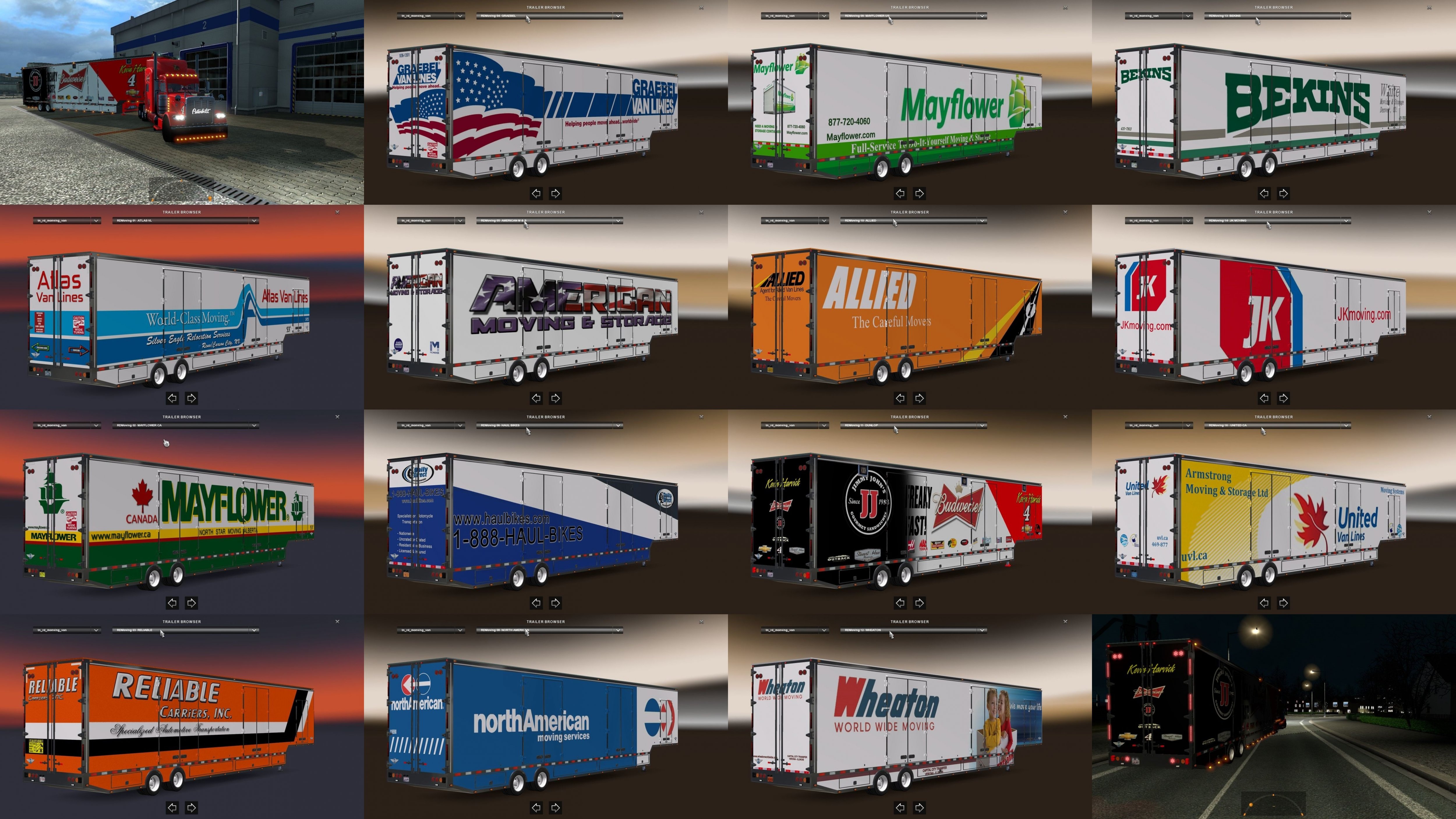American Trailer Skin Pack v1